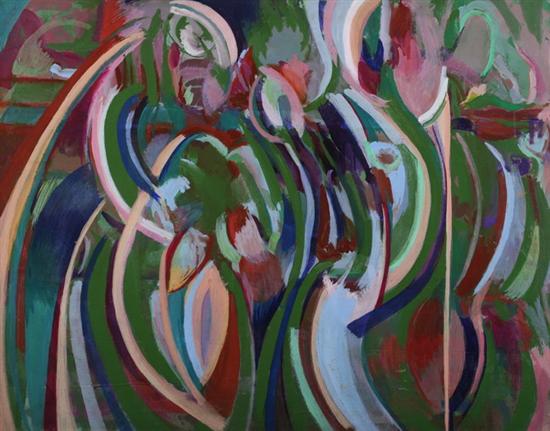 STEPHANIE HAMMERSCHLAG BERNHEIM (American, b. 1940). PAMOLIVE, signed, titl