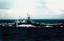 Description: http://upload.wikimedia.org/wikipedia/commons/thumb/2/21/USS_North_Carolina_%28BB-55%29_underway_in_the_Gilbert_islands%2C_November_1943.jpg/220px-USS_North_Carolina_%28BB-55%29_underway_in_the_Gilbert_islands%2C_November_1943.jpg
