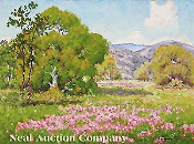 Description: Neal Auction Company - Indian Paintbrush in the Valley
