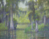 Description: David Dike Fine Art - In the Bayou