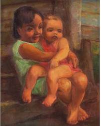 Description: Treadway/Toomey - Child with Baby