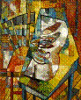 Description: Samuel T. Freeman & Co - STILL LIFE WITH TABLE AND CHAIR
