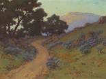 Description: Bonhams & Butterfields San Francisco - 'Wild Heliotrope and Poppies'