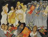 Description: Christie's New York, Rockefeller Center - Simha Torah