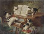 Description: Description: Sotheby's New York - THE KITTENS' RECITAL