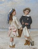 Description: Bonhams Knightsbridge - A day at the beach