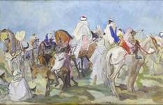 Description: Versailles Enchres Perrin-Royre-Lajeunesse - CAVALIERS BERBERES