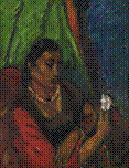 Description: Christie's London, King Street - Portrait of an Indian Lady