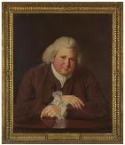 Description: Sotheby's London, New Bond Street - PORTRAIT OF ERASMUS DARWIN (1731-1802)