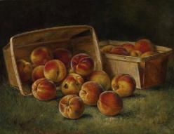 Description: Shannon's Fine Art Auctioneers - Baskets of Peaches