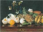 Sotheby's New York - Still Life With Fruit And Flowers On A T