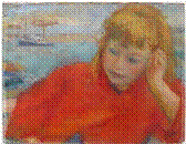 Description: Rachel Davis Fine Arts - Girl in Red