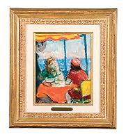 Description: Garth's Arts & Antiques - SEASIDE CONVERSATION
