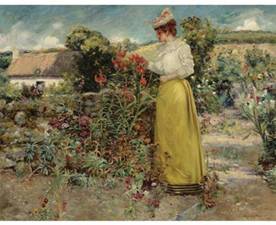 Sotheby's New York - Among The Flowers, Giverny