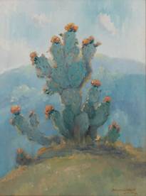 David Dike Fine Art - Cactus in Bloom