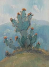 David Dike Fine Art - Cactus in Bloom