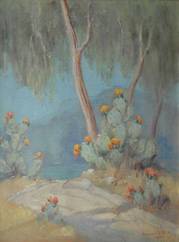 Simpson Galleries - Flowering Cactus on Gallagher Ranch