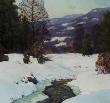 Description: Description: Christie's New York, Rockefeller Center - Distant Hills, Winter