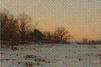 Description: Christie's New York, Rockefeller Center - Winter Twilight