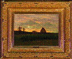 Description: Barridoff Galleries - Haystacks at Sunset