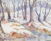 Description: Samuel T. Freeman & Co - Winter Landscape