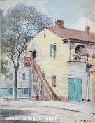 Description: Neal Auction Company - Savannah Street Scene