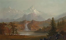 Description: Christie's New York, Rockefeller Center - Western Landscape