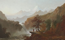 Description: Christie's New York, Rockefeller Center - Western Landscape