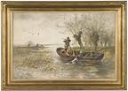 Description: US Auction House - Hunting Scene