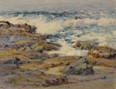 Bonhams & Butterfields San Francisco - The dancing sea, Mussel Rocks, Laguna Beach, 1923
