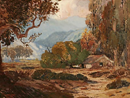 John Moran Auctioneers - Mountain Landscape