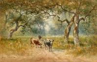 John Moran Auctioneers - cows in landscape