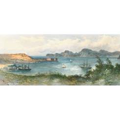 Bonhams & Butterfields San Francisco - A View of Fort Point, San Francisco, 1894