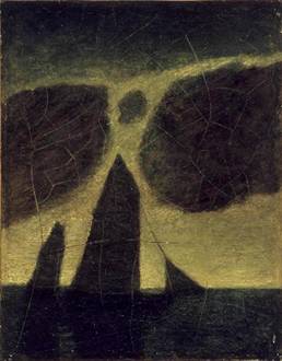 72.35; Ryder, Albert Pinkham; Marine, c. 1890