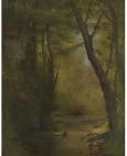 Sotheby's New York - BROOK IN THE WOODS