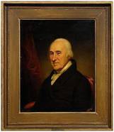 Brunk Auctions - half portrait of Edward Burd (1751-1833)