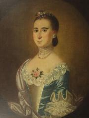 Description: Thomaston Place Auction Galleries - Portrait of a Young Southern Woman