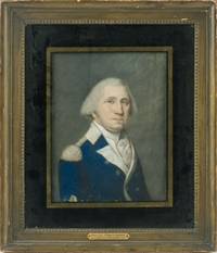 Northeast Auctions - PORTRAIT OF GEORGE WASHINGTON IN UNIFORM, CIRCA 1796