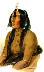 Psihdja Sahpa, Yanktonian Indian - Karl Bodmer