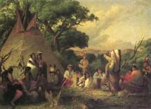 Seth Eastman The Indian Council