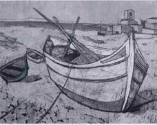 Description: Description: Alderfer Auction Company - Barque de Peche III